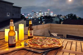 A Designer's Dream in Houston's Downtown! Rooftop, Pizza Oven and Skyline Views